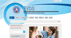 Desktop Screenshot of evds.org