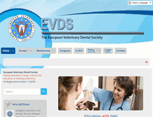 Tablet Screenshot of evds.org